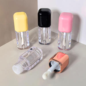 Tubes de rouge à lèvres et de baume à lèvres avec logo personnalisé, emballages cosmétiques vides en plastique et en métal - Product Image 3