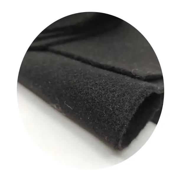 Yanmaz fabrika için siyah yumruk iğne aktif karbon Fiber keçe Pan Fiber karbon Fiber keçe