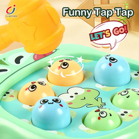 Jeu électronique de tape-taupe Chengji, thème lapin de dessin animé rose, jeu de coordination œil-main éducatif pour enfants