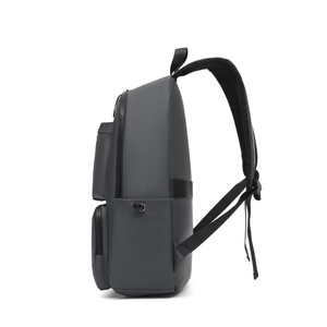 Men's Large Capacity <b>Backpack</b> 20-35L Waterproof Computer Bag Business Travel Commuter <b>School</b> Bag Solid Color Detachable Straps - Product Image 1