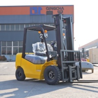 Qingcha, Nueva Marca China, Montacargas Hidráulico de 2.5 y 3 Toneladas, Carretilla Elevadora Diésel con Motor Xinchai