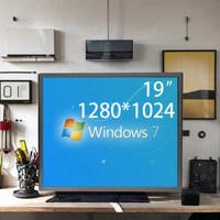 Monitor LCD TFT con Retroiluminación LED de 19 Pulgadas, 1280x1024, Marco Abierto Integrado, HD-MI, VGA, Pantalla Táctil Industrial, Altavoz Integrado, 68%