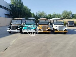 Nuevo Carro de Golf Eléctrico Estilo Vintage, Autobús Turístico Clásico, Fabricantes con Certificación CE, 4-17 Asientos, 60 km/h - Product Image 2