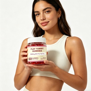 Factory OEM Private Label Flat Tummy Apple Cider Vinegar <b>Gummy</b> <b>Candy</b> Support Slim Products Herbal Supplements Flat Tummy Gummies - Product Image 2