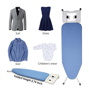 Phong Cách Châu Âu Bàn Ủi Bàn Chân Cao Su Đứng Có Thể Gập Lại Quần Áo Tủ Quần Áo Kim Loại Lưới Vải Cotton Thép Vải Chất Liệu - Product Image 3