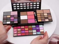 Coffret Cadeau Maquillage Complet Femme Professionnel – Palette d'Ombres à Paupières Kit de Maquillage Complet pour Coiffeuse