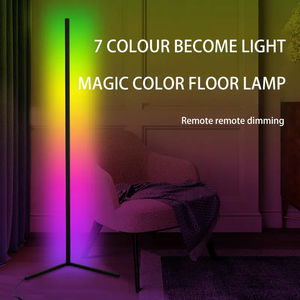 Lampe LED télécommandée RVB trépied lampadaire d'angle lampe LED télécommandée pour salon nordique décoratif - Product Image 6