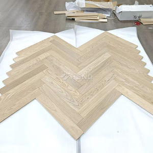 Parquet en bois d'ingénierie en <span class=keywords><strong>chêne</strong></span> européen, motif chevrons, épaisseur du placage 3,0 mm, qualité du placage AB - Product Image 2