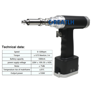 Ortopedik cerrahi alet otoklavlanabilir pet ortopedik kraniotomi matkap kraniyal matkap seti - Product Image 2