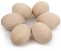 Huevo de Gallina Falso Fabricado en Plastico Incitadores de Puesta