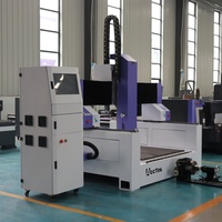Machine de découpe du bois à 3 axes haute vitesse, routeur CNC 1212 avec commande Mach3 pour la fabrication du bois et des composites