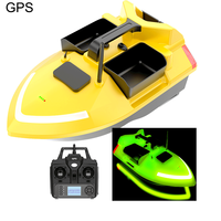 Bateau à appâts RC GPS 5200 mAh avec retour automatique, 3 compartiments, pour eau salée, GPS, pour la pêche à la carpe