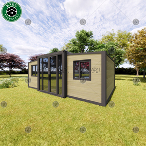 Maison préfabriquée à assemblage rapide, emballée en kit, 2-3 chambres, villa conteneur extensible, maison mobile à panneaux sandwich - Product Image 3