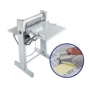 Machine de découpe électrique 500H pour papier, format A2, découpe de stickers autocollants 490mm (19'') et machine de refendage d'étiquettes - Product Image 3
