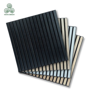 MUMU-Panel acústico de madera para techo, accesorio de pared de acupunel Akupanel, económica y práctica, a prueba de sonido - Product Image 2