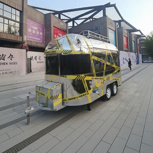 304 Stainless Steel Square Aluminum <b>Small</b> Food Trailer CE DOT Certified Snack & Ice Cream & Candy Cart for Fast Food USA Market - Product Image 4