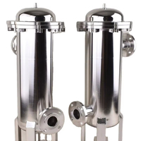 Boîtier de filtre à sac simple en acier inoxydable 304 de qualité sanitaire électro-polie 5 µm pour la filtration des produits chimiques de processus