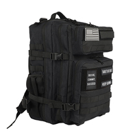 Sports de plein air tactique sac à dos de gymnastique Mochila Tactico étanche Trekking entraînement Fitness Molle 45l sac à dos tactique
