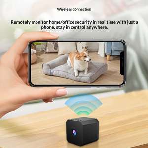 Mini caméra <span class=keywords><strong>espion</strong></span> F1 1080P WiFi, la plus petite caméra de surveillance sans fil avec vision nocturne, caméra de sécurité portable DIY pour intérieur - Product Image 5