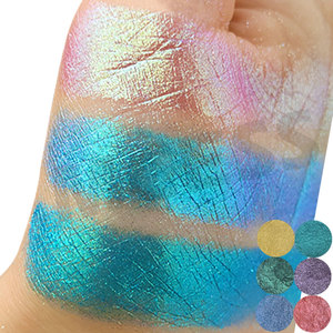 Marchio Mcess campioni gratuiti polvere di Mica arcobaleno camaleonte ombretto Flash <span class=keywords><strong>Ombretti</strong></span> Duocrome pigmenti in polvere - Product Image 1