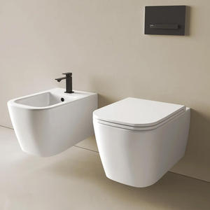 Utilidad inodoro inodoros una pieza Vasa a Terra Bagno muebles Artículos sanitarios móviles tanque inteligente varita armario cubierta modelo - Product Image 1