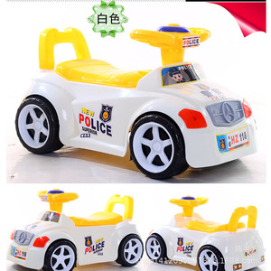 Ride On <b>Police</b> <b>Car</b> <b>Toy</b> For Kids 2-4 Years Plastic Unisex With Music And Lights - Product Image 4