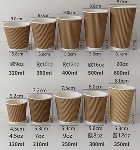 Vasos de Papel Desechables Personalizados de 8oz-16oz, Reciclables, Transparentes, para Fiestas, Café, Aire Libre, Vasos Fríos, Logotipo Personalizado, 4oz <span class=keywords><strong>Ecolife</strong></span> G00003585 - Product Image 5