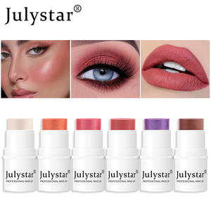 Julystar – Stick de fard à joues mat 6 couleurs, crème-poudre lisse, illuminateur pour peaux foncées/claires J1 - Product Image 4