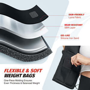 Chaleco con Peso Ajustable, Chaleco Clásico de Cuero, Diseño sin Mangas Atemporal, Hecho para Brindar Durabilidad, Comodidad y un Estilo Casual Diario - Product Image 4