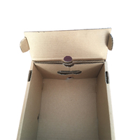 Revêtement de boîte en papier pliable recyclable personnalisé écran de soie en carton ondulé de luxe pour l'emballage de cadeaux de fruits pour la pomme