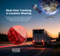 Dispositifs de suivi GPS pour feux arrière de châssis, feux arrière LED pour remorque, traceur GPS 4G pour camion, alarme de vitesse