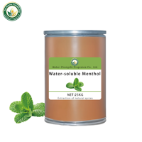 Menthol 100% Pur Biologique Hydrosoluble Distillé à la Vapeur 99% Vente en Gros pour Cosmétiques, Aliments et Boissons