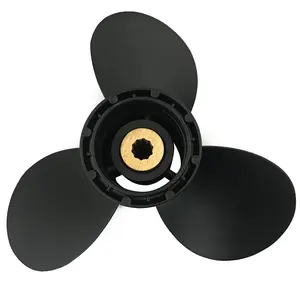 9 1/4X10 Motor Propellers ALUMINUM MARINE Boat PROPELLER Fit For SUZUKI 8 -20HP Engine