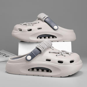 [Vente directe usine] Chaussures d'été japonaises personnalisées pour hommes, style Niche Non-Croc, avec lacets DIY, bout fermé, pour la plage - Product Image 2