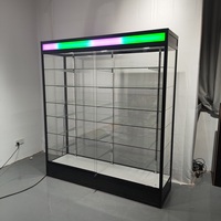 Vitrine de magasin en verre de haute qualité HiKUYA, prix d'usine, comptoir de présentation avec verre trempé