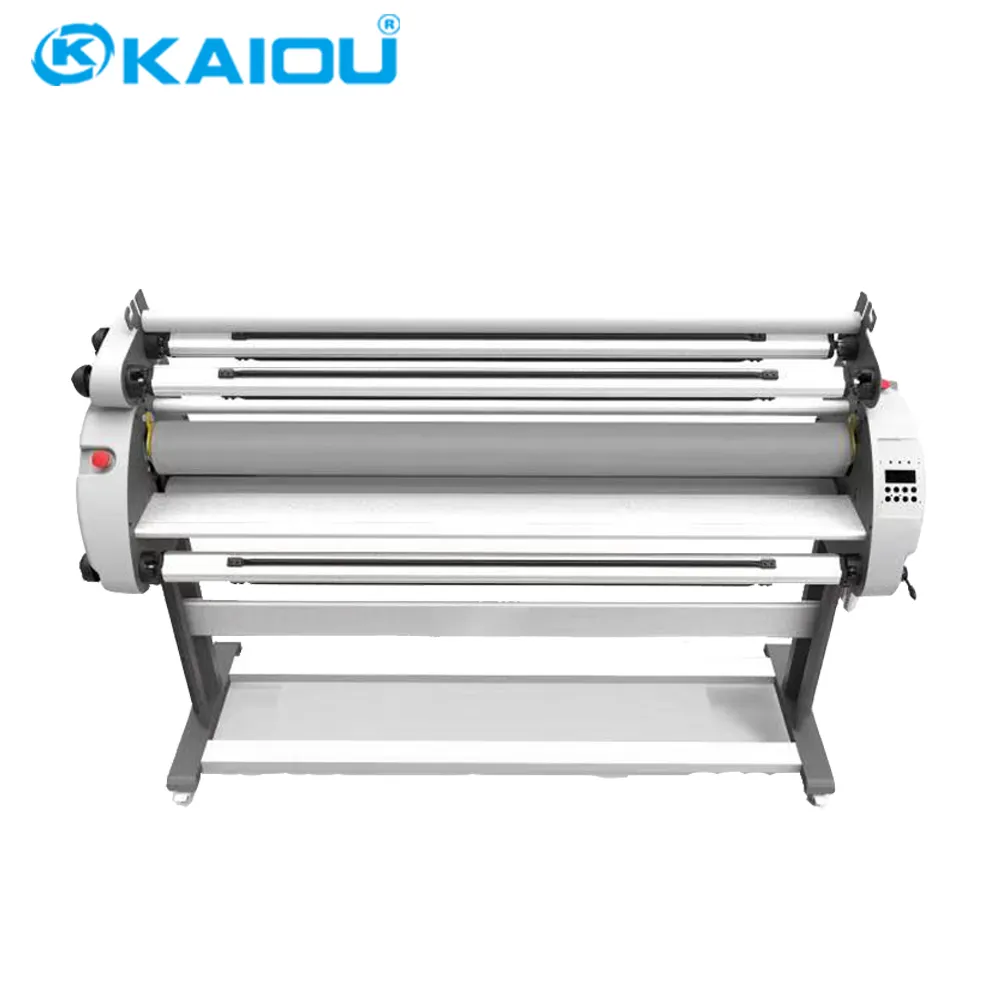 KAIOU-1600L 10m/dak laminasyon hızı 3 inç rulo iç çapı sıcak ve soğuk otomatik laminasyon makinesi