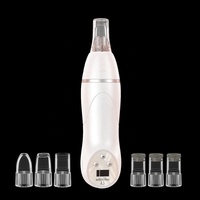 Machine d'épluchage de la peau pour l'élimination des points noirs du visage par dermabrasion au diamant sous vide pour l'élimination de l'acné, nettoyage des pores, outils de beauté à usage domestique