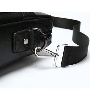 Sac à bandoulière en cuir véritable pas cher pour homme, sac fourre-tout, sacs à bandoulière pour usage quotidien - Product Image 6