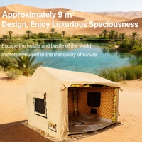 Tente de camping en plein air dans le désert, tente en toile de camping en plein air, vente en gros de tentes gonflables de luxe à Dubaï