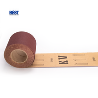 Rouleaux de toile abrasive en carbure de silicium A-D, marque KV, tissu X-wt enduit, papier de ponçage