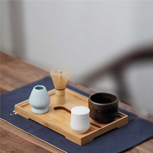 Juego de Accesorios Japoneses para <span class=keywords><strong>Matcha</strong></span>: Batidor de Bambú, Cuchara de Bambú, Soporte para Batidor y Tazón para <span class=keywords><strong>Matcha</strong></span> - Product Image 3