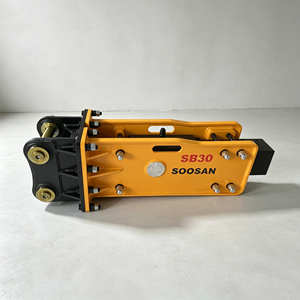 Moteur de marteau brise-roche hydraulique de type supérieur SB30 pour excavatrice de 2 à 4,5 tonnes, accessoire de démolition de roche, garantie 1 an - Product Image 1