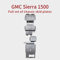 Protection de carter moteur, protection de réservoir d'eau, protection de boîte de transfert, plaque de protection de carter moteur pour GMC Sierra 2500