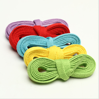 Lacets plats épais en polyester coloré de 8 mm, personnalisables, pour baskets – Lacets de chaussures personnalisés