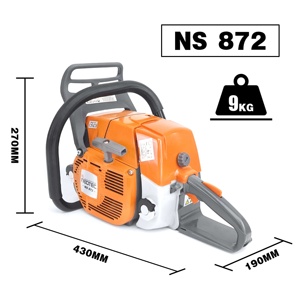 Motosierra NEOTEC de 72 CC 381, Repuesto de Motosierra de Gasolina para Cortar Madera NS872, Ligera y de Alta Calidad 381 C - Product Image 3