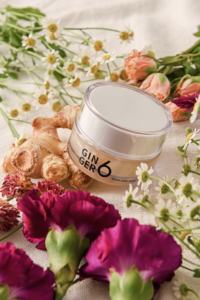 GINGER6 Crema vegana iluminadora-Extracto de jengibre Ácido hialurónico Niacinamida y péptidos para brillo sin arrugas - Product Image 5