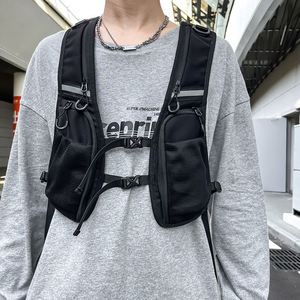 Tactical Chest <b>Bag</b> for Women <b>Men</b> Fashion Shoulder Backpack <b>Small</b> Size Multifunctional Waterproof Polyester Zipper Customizable - Product Image 1