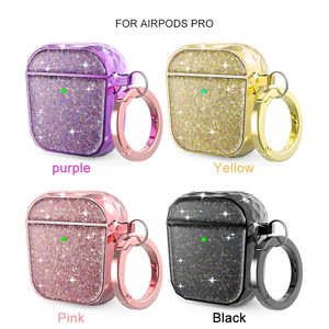 Offre Spéciale housse de protection brillante pour écouteurs, nouveau TPU pailleté électroplaqué antichoc pour <span class=keywords><strong>Airpods</strong></span> <span class=keywords><strong>2</strong></span> - Product Image 6