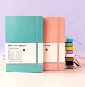 สมุดบันทึกปกแข็ง/ปกอ่อน หนัง PU ขนาด A5 A6 A4 พิมพ์โลโก้ตามสั่ง สำหรับใช้เป็นไดอารี่/แพลนเนอร์ พร้อมโลโก้เพื่อการส่งเสริมการขาย - Product Image 3