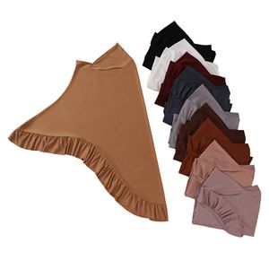 YIWU USCTORY Haute Qualité Flexible Femmes Sport Hijab <span class=keywords><strong>Écharpe</strong></span> Respirant Instantané Jersey Tête Foulards Islamique Chapeaux Intérieur Chapeau - Product Image 3